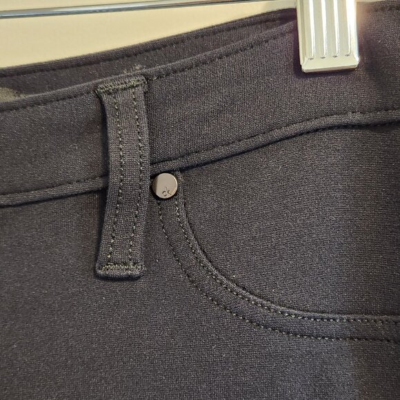 Calvin Klein Size 12 Black slim leg pant - Picture 2 of 14